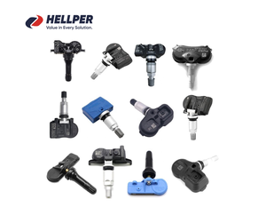 Hellper 2-in-1 433/315 MHz Programmier barer TPMS-Sensor für universelle Metall-/Gummi ventile MX-Reifendruck überwachungs system - Product Image 3