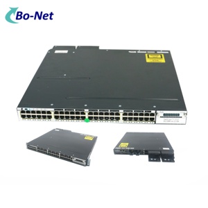 Orijinal ağ anahtarı WS-C3750X-48PF-S 48port 10/100/1000M POE anahtarı ile <span class=keywords><strong>C3KX</strong></span>-<span class=keywords><strong>PWR</strong></span>-1100WAC