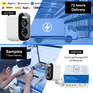 กล้องแบตเตอรี่อัจฉริยะ3MP/5MP IP66กลางคืนกล้องรักษาความปลอดภัยกลางแจ้งไร้สาย WiFi - Product Image 3