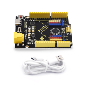 Keyestudio PLUS Control Board With Type C <strong>USB</strong> Cable DIY for <strong>Arduino</strong> U NO R3 Development Board