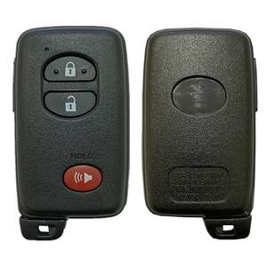 CN007209หลังการขาย3ปุ่มสมาร์ทคีย์รถสำหรับ2010 + T-Oyota Prius/Prius 4 Runner 314Mhz HYQ14ACX Chip P1 98 4D-67สีเทาอ่อน - Product Image 2