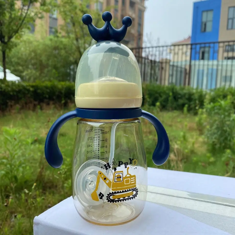 Individuelle, bpa-freie, natürliche fühlbare Nippel-Babyflasche aus Kunststoff Brustmilch-Speicherflasche für Babynahrungsflasche