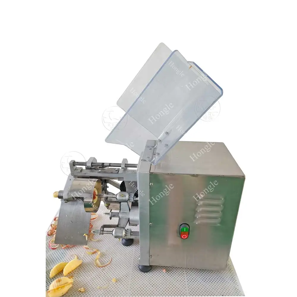 M-máquina peladora de manzana Industrial, pelador de manzana eléctrico, rebanador