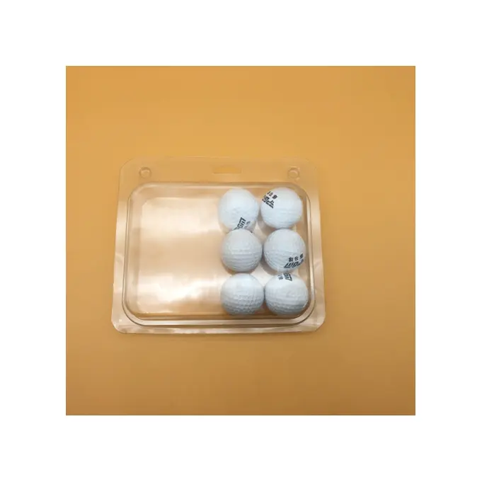 ZX Stock Bolas de Golf com 12 caixas de embalagem de plástico descartáveis, plástico e loja de vendas, proteção para bolas de golfe