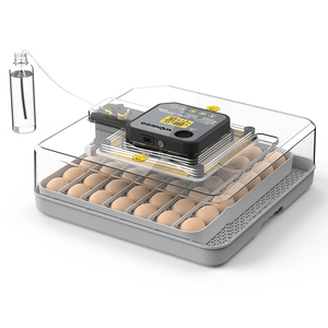 <strong>Digital</strong> <strong>Temperature</strong> <strong>Control</strong> 48 Small Mini Dual Power Chicken Broiler Pigeon Egg Incubator - Product Image 1
