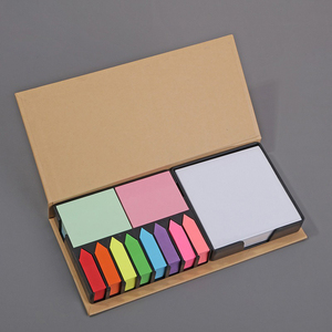 GF, superventas, planificador, bloques de notas adhesivas, Bloc de notas, fabricantes coloridos, pestañas, divisor de logotipo personalizado, juego de notas adhesivas para suministros de oficina - Product Image 4