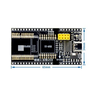 ESP8266 ESP-WROOM-32 ESP32-WROVER geliştirme kurulu Test programcı soket indirici için ESP-01 ESP-12F ESP-07S ESP-12S ESP32