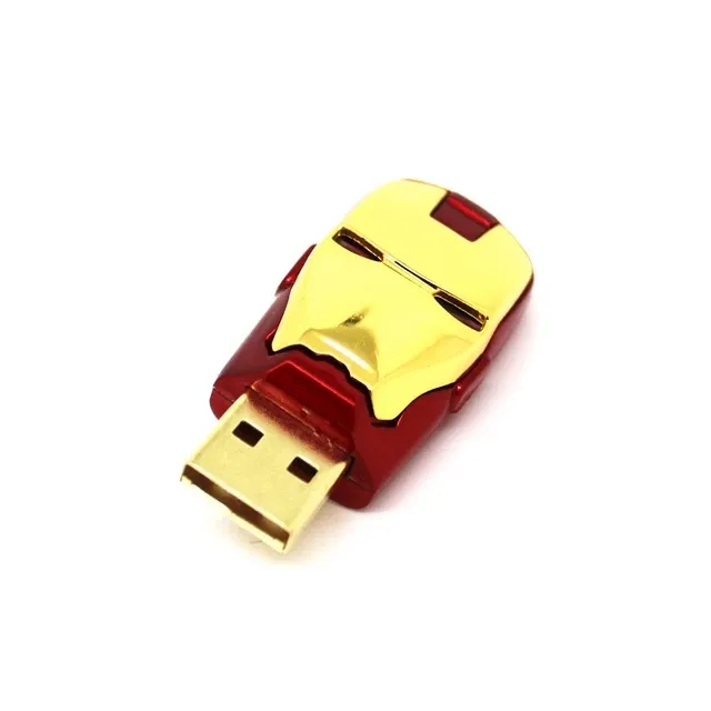 Pen drive, 16gb 32gb 64gb superheros presentes flash memory stick pen drive metal pendrive azul led