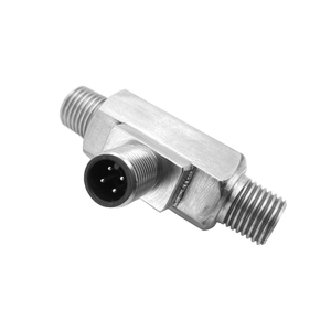 Medidor de flujo de enchufe de aviación de acero inoxidable Sensor de flujo de agua Sensor de flujo de señal de pulso de salida - Product Image 3