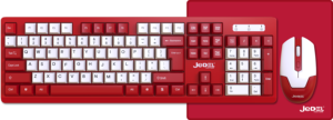 Combo de teclado y ratón inalámbricos de gran oferta 3 en 1 con juego de alfombrilla de ratón Precio de fábrica original para PC Computadora portátil - Product Image 3