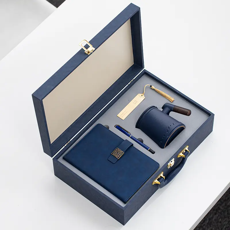 Kantoorbenodigdheden Bedrijf Vip Merk Luxe Corporate Nieuwe Relatiegeschenksets Met Logo