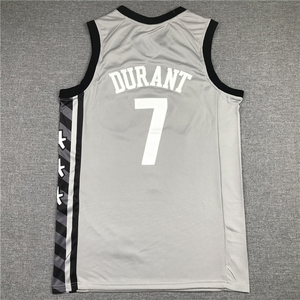 2025 New Styles and Hot Sale Popular Basketball Men's Embroidered Stitched White Jersey #7 Kevin <strong>Durant</strong> Brooklyn Jersey - Product Image 5
