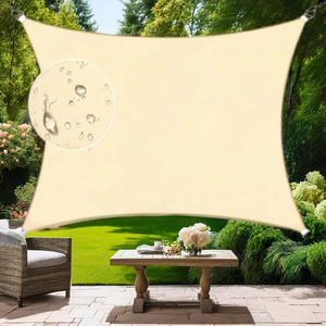 Avlu bahçelerinde su yalıtımı ve güneşlik için UV dirençli yelkenlerin fabrika doğrudan satışı - Product Image 1