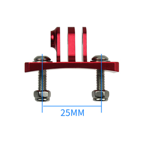 Aluminum Alloy Holder Bracket Go Pro Camera Adapter <strong>Mount</strong> with Thread for GoPro Garmin Stand Helmet Fixed Base for GoPro