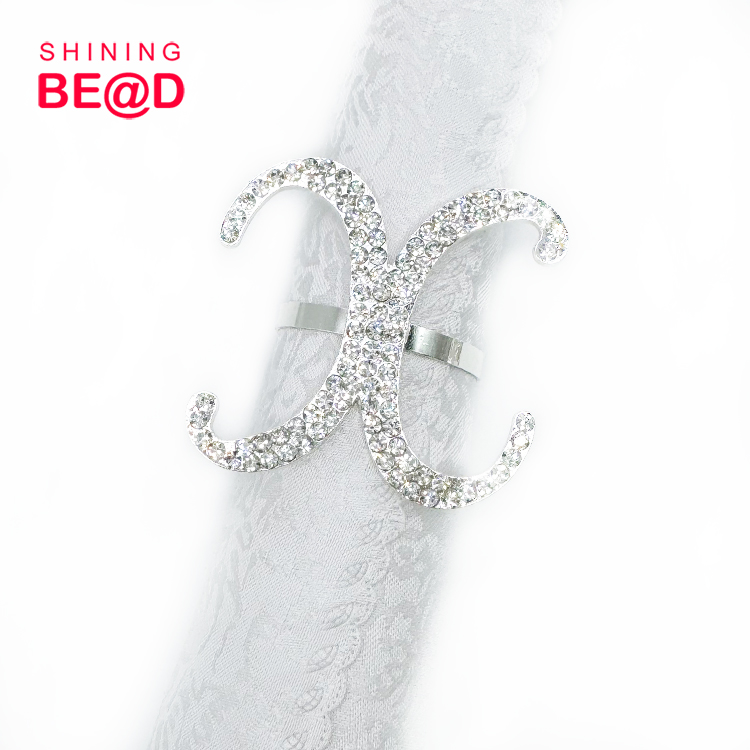 Letter X- Silver plated