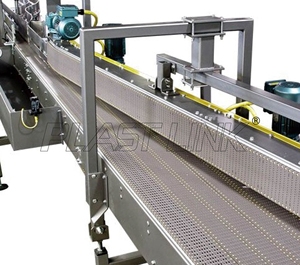 <strong>Automatic</strong> Factory Supplier High Quality Plastic Modular Conveyor Belt for Small Container <strong>Loading</strong> Food Conveyor <strong>System</strong>