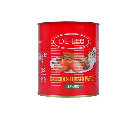 Gıda ambalaj için toptan konserve domates salçası teneke kutu