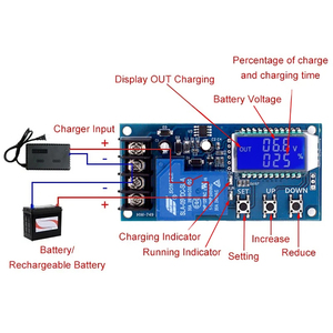 DC 6-60V 30A Lead-acid Solar Battery <strong>Charge</strong> <strong>Controller</strong> Protection Board Charger Time Switch 12V 24V 36V 48V Battery Capacity - Product Image 2