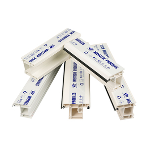 Customized 62mm Series <strong>Frame</strong> and <strong>Sash</strong> White Colors Friendly UPVC Plastic Profiles Sliding Windows Doors From China Manufacturer - Product Image 2