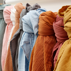 Pamuk Muslin kundak bebek battaniye nötr bebek kundaklama Wrap kreş erkek kız Unisex için battaniye alma - Product Image 5