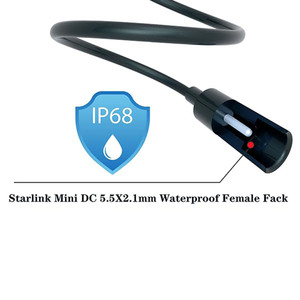 Starlink Mini 12V adaptador 12V/24V a 48V entrada batería modificación Boost convertidor salida 1.5A 72W impermeable DC Puerto hembra - Product Image 6