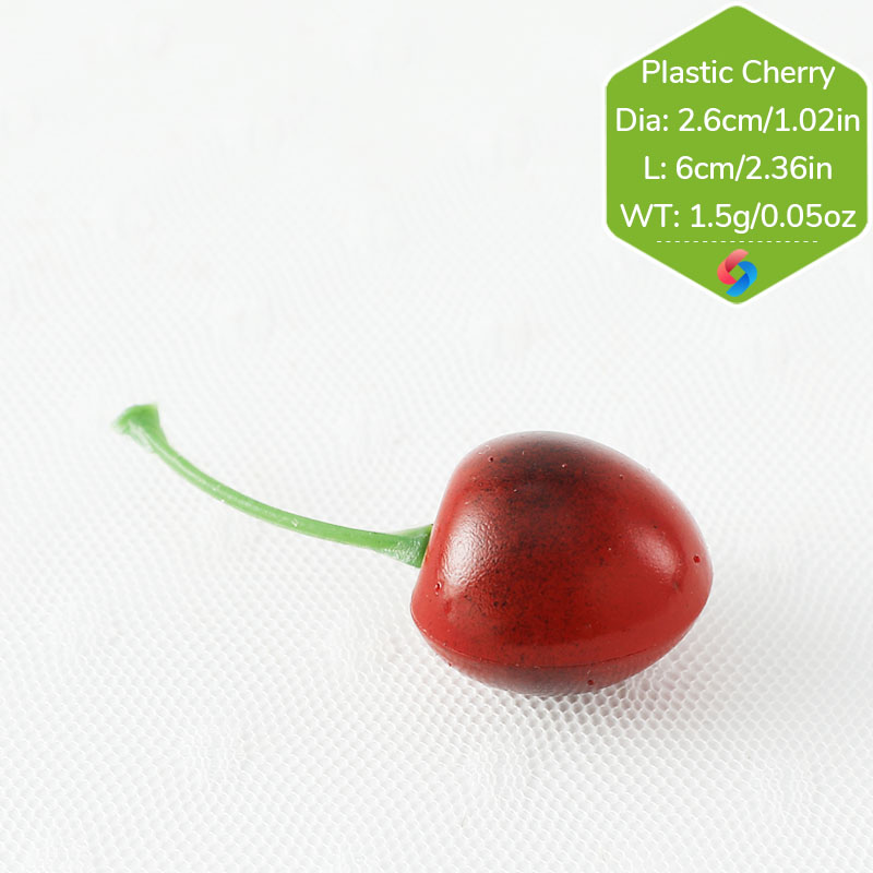 Cerise en plastique