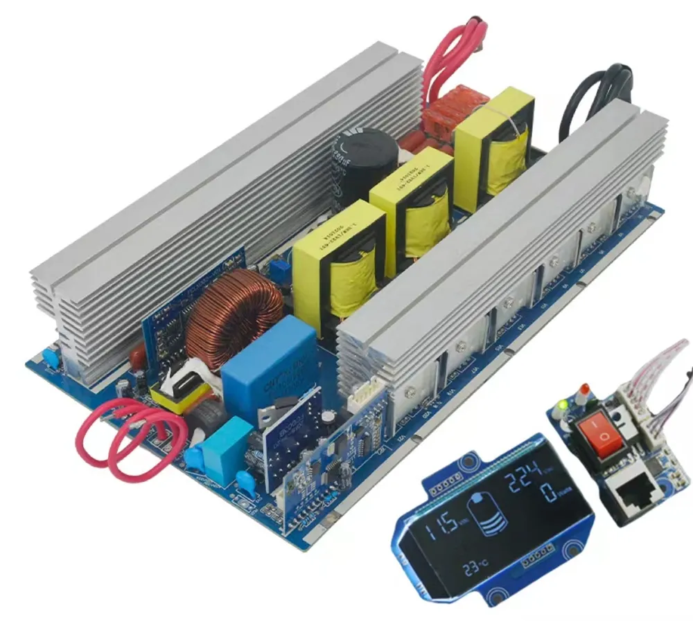 Однофазный модуль питания от постоянного тока до переменного тока, чистый синусоидальный инвертор, модуль питания для домашних приложений