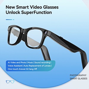Fugle AG016 <span class=keywords><strong>2025</strong></span> tasarımcı akıllı güneş gözlüğü AI kamera 32GB 5MP çözünürlük telefon görüşmeleri için kablosuz BT5.4 kemik iletim Lunette