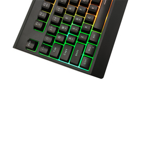 Diseño fino, personalizado, idioma global, ordenador, oficina, 104 teclas, teclado con cable - Product Image 6