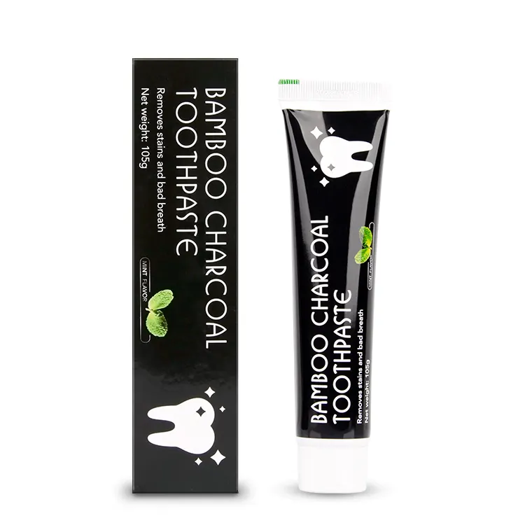 Charcoal Toothpaste Private Label Coconut Charcoal Toothpaste Bamboo Whitening Teeth Activated Charcoal Toothpaste