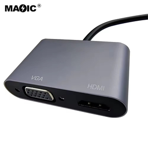 Convertidor de adaptador USB3.0 a VGA HDMI, adaptador de USB a HDMI VGA, Compatible con salida de sincronización HDMI VGA 1080P, Compatible con Windows 7/8/10 - Product Image 3