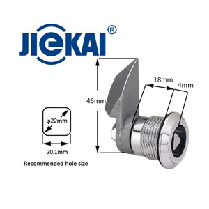キー付きJK609パワーロックエレベータープッシュボタンロック