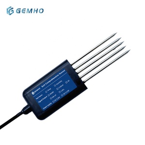 RS485 4-20mA,ワイヤレス土壌温度湿度湿度PH NPK 7 in 1センサー土壌モニタリング - Product Image 4