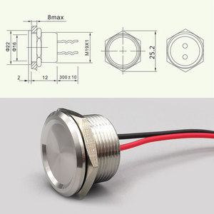 最新卓越的高精度质量控制瞬时电源按钮压电开关 - Product Image 2