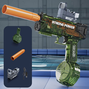 Yetişkin oyuncak tabanca Gun su tabancası çocuklar yumuşak kurşun elektrikli su sıçrama tabancası M4 AK47 tam otomatik jel su <span class=keywords><strong>Blaster</strong></span>