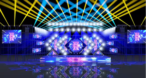 P2.5 manutenzione frontale veloce Led Cabinet 3d Video parete di supporto a terra sistema di Stack pannelli a Led Digital Signage e display - Product Image 4