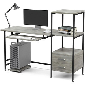 Escritorio de ordenador multifunción con cajón, mesa de estudio de escritura, soporte para ordenador portátil doméstico, mesa de oficina - Product Image 6