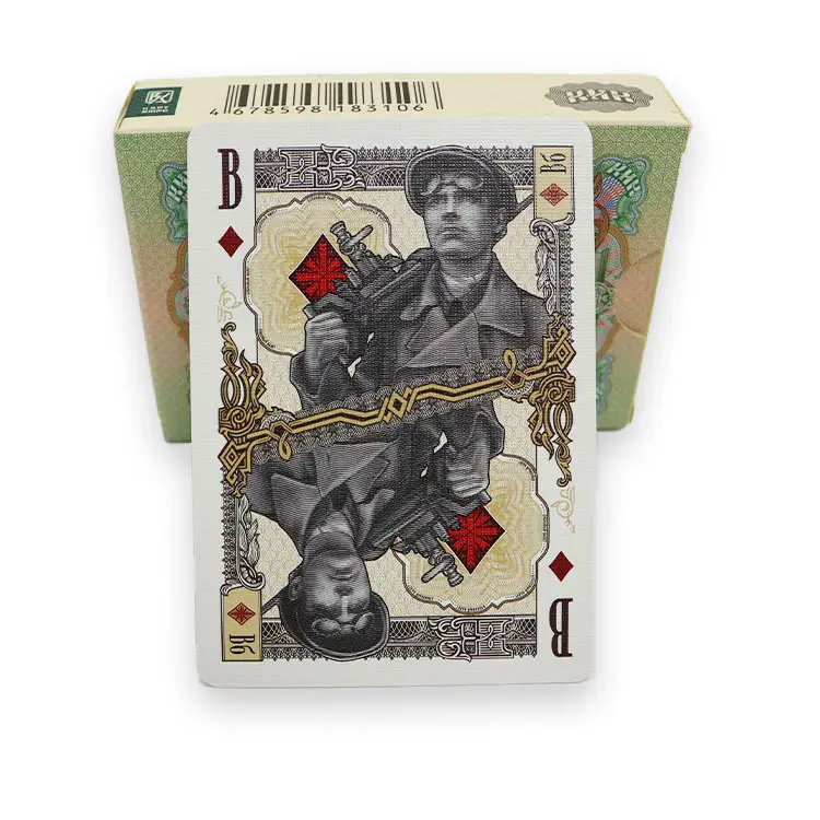 Carte da gioco personalizzate di alta qualità carta lucida Poker Juegos De Cartas per il gioco uso di massa Logo personalizzato carte da gioco