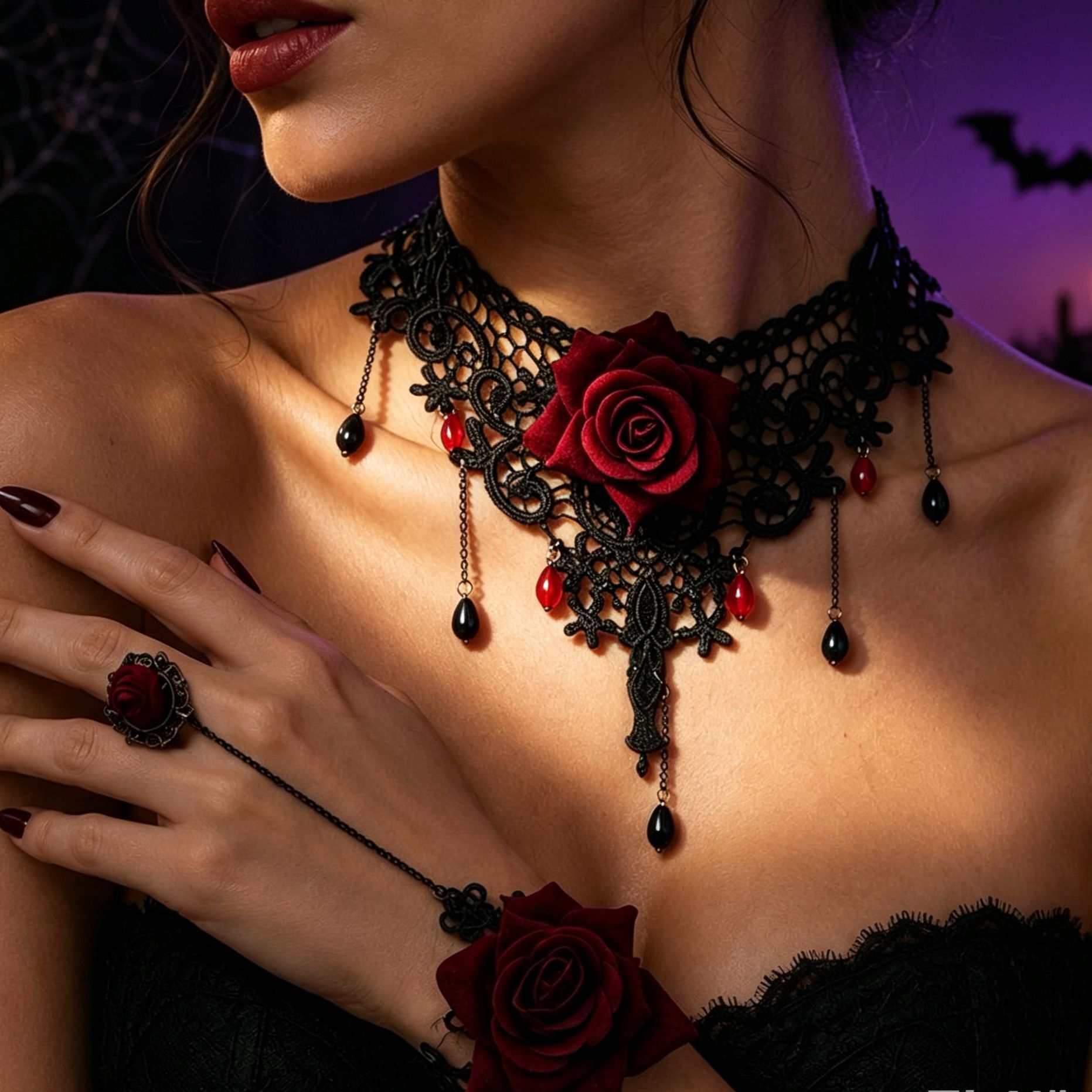 Rose rouge