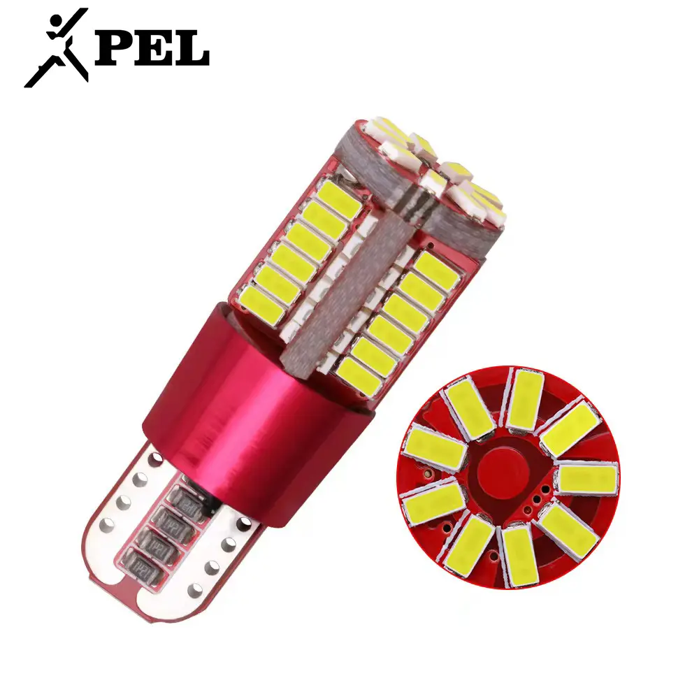 PEL-bombilla led T10 para Interior de coche, luz de techo, t20, 3014, 57SMD, precio al por mayor