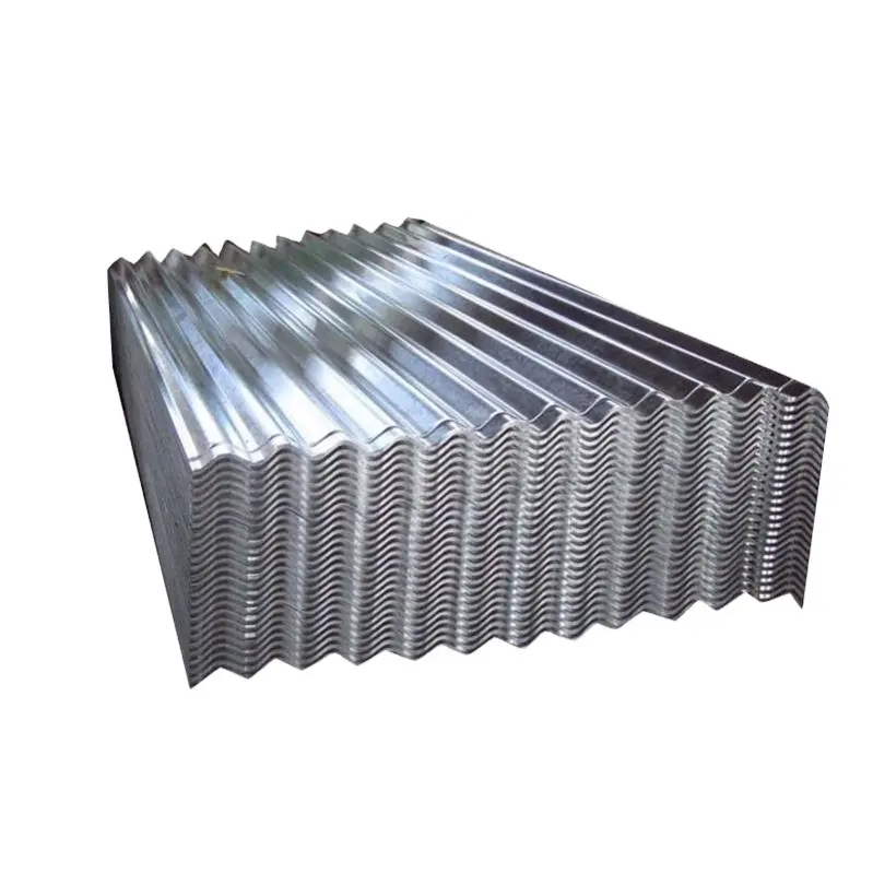 Feuille de toit en zinc Feuilles de toiture Plaque métallique Aluminium galvanisé 55% Galvalume Industrie sidérurgique Plaque de conteneur revêtue de zinc 14 jours