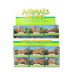 แมวใหญ่ซีรีส์สัตว์รุ่นเสือสิงโตเสือดาวหุ่นของเล่น - Product Image 1