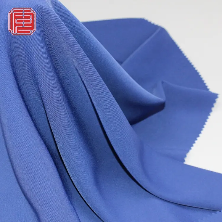 200gsm siêu mềm căng vải Spandex Polyester căng dệt đồng bằng nhuộm vải cho quần áo