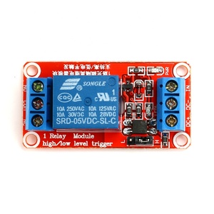 Scudo di bordo del modulo relè 5V 1 canale con optoaccoppiatore strada alto e basso livello Trigger relè per Arduino - Product Image 3