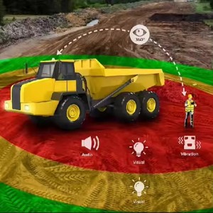 PWAS <strong>Sensor</strong> AI Camera-Collision Avoidance System Pedestrian <strong>Detection</strong> System Blind Spot Camera for Crane Excavators - Product Image 2