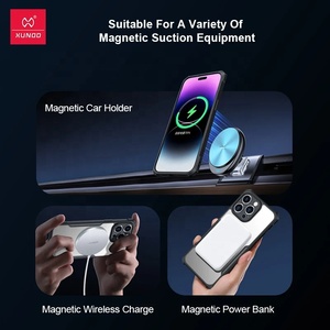 ASUS Rog Phone 8 Pro Phone8用Xundd磁気ケース耐衝撃カメラ保護バックストライプクリアカバーホルダー付き - Product Image 2
