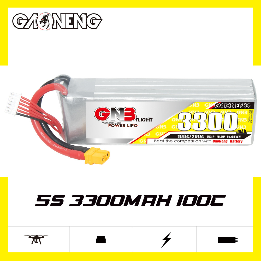 3300mAh 100C 22,2V 5S