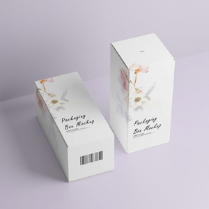 New Arrival Customized Size <strong>White</strong> Color <strong>10ml</strong>-100ml Serum Essential Oil Bottle Packaging Cosmetic Paper <strong>Box</strong> - Product Image 1