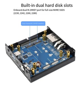 Hot Raspberry PI CM4-Computermodul Base board Netzwerksp eicher server NAS Host Dual Gigabit-Netzwerkport-Erweiterungs karte - Product Image 6