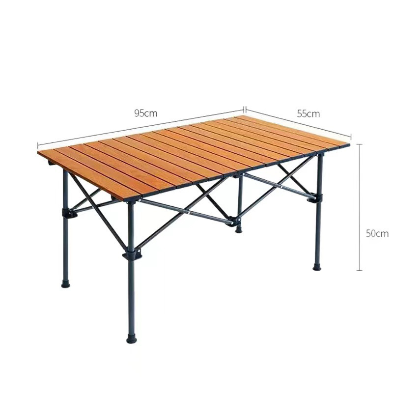 Couleur du grain du bois de la table longue